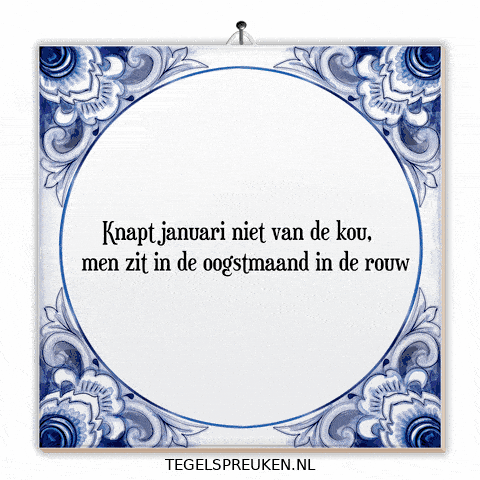 Winter Spreuk GIF by Tegelspreuken.nl