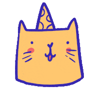Cat Singing Sticker