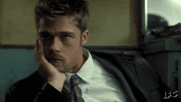 Brad Pitt Eyeroll GIF by IFC