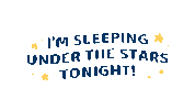 SteppingStoneHouse sleep out sleepout sleep under the stars suts Sticker