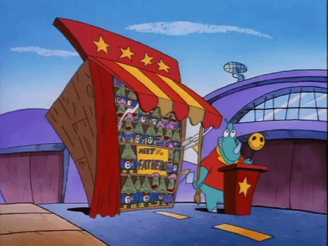 rockos modern life nicksplat GIF