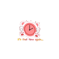Its That Time Again Fun Sticker