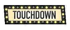 Super Bowl Football Sticker