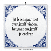 Nl Reflectie GIF by Tegelspreuken.nl