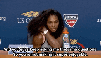 serena williams smile GIF