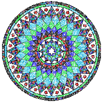 lsd mandala STICKER