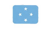 emojivid emoji flag emojivid micronesia Sticker