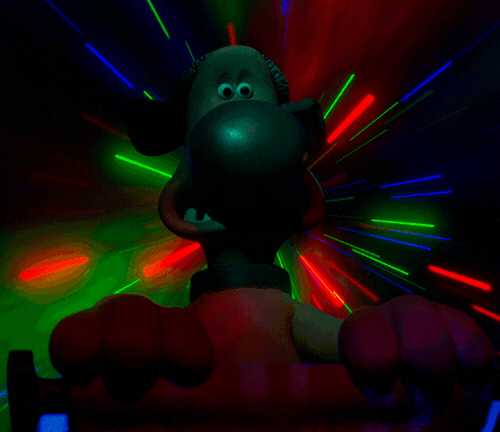 Glow Time Travel GIF by Aardman Animations