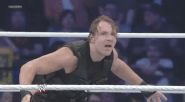 wwe wwe wrestling the shield dean ambrose GIF