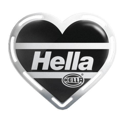 Heartbeat Herzschlag Sticker by HELLA Group