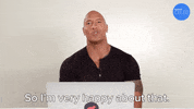 Im So Happy The Rock GIF by BuzzFeed