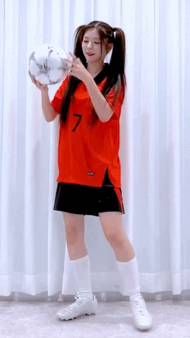 K Pop Football GIF
