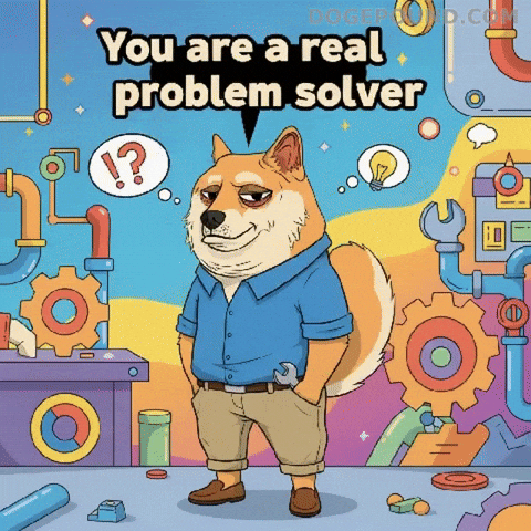 Thinking Good Job GIF by Doge Pound