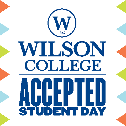 Student Day Sticker by Wilson College