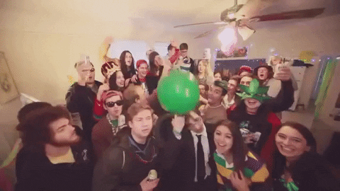 party partying GIF by Topshelf Records