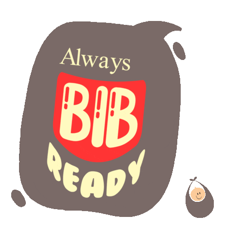 BibsManila giphyupload baby babies bib Sticker