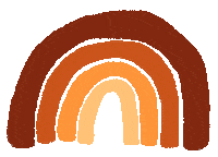 Rainbow Fall Sticker by donatello