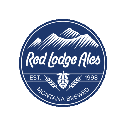 redlodgeales beer craftbeer brewery montana Sticker