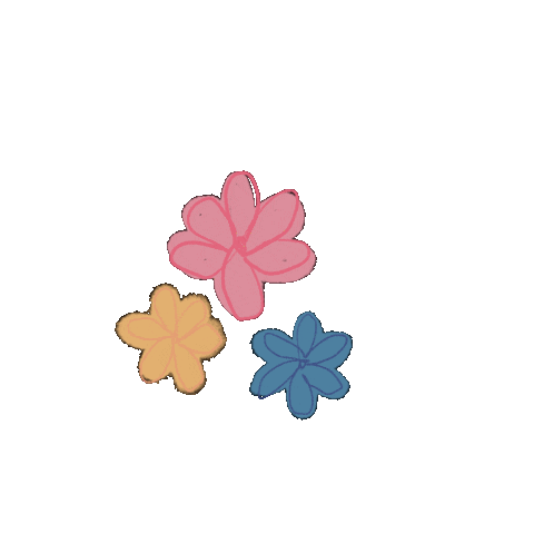 Flower 花 Sticker