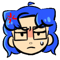 Angry Ruben Sticker