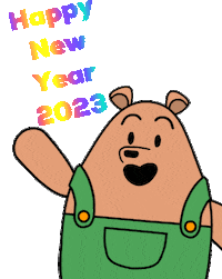 New Year Sticker