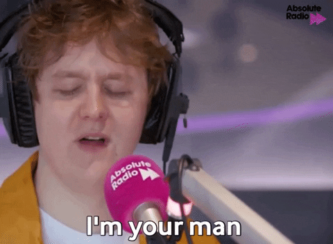 Im Your Man Lewis Capaldi GIF by AbsoluteRadio