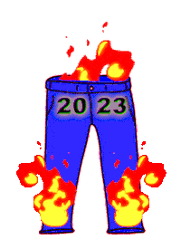 Happy New Year Good Luck Sticker by PEEKASSO