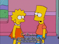 bart simpson eating GIF