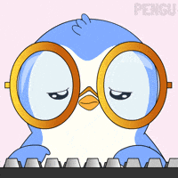 Tired Work GIF by Pudgy Penguins