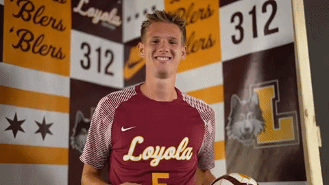 College Sports Sport GIF by LoyolaRamblers