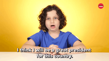I Will Be A Great President