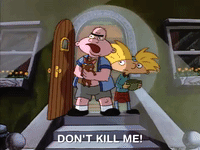 hey arnold nick splat GIF