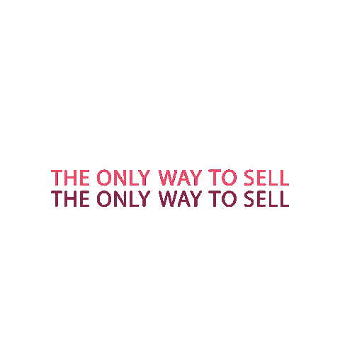 Marketing Brand Sticker by DYLS - The Only Way To Sell