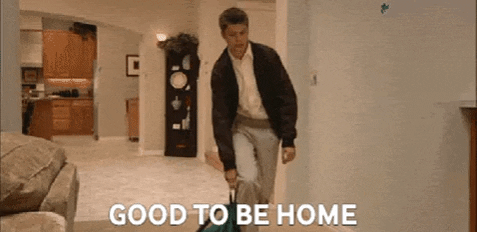 Good To Be Home GIF by swerk