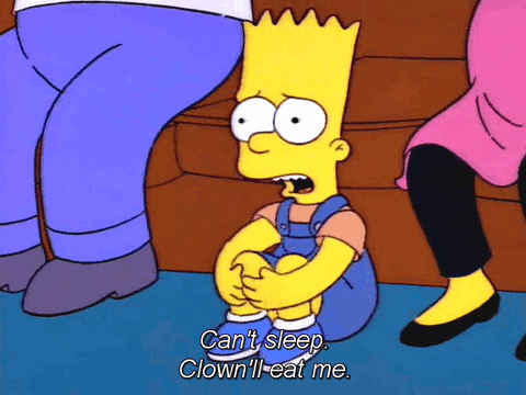 The Simpsons Clown GIF