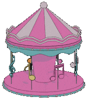 Merry-Go-Round Fun Sticker by TRIPPIESTEFF
