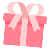 Holiday Gift Pink Sticker by Fancy Ashley