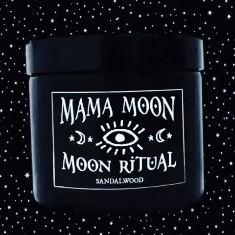 MamaMoonCandles giphyupload full moon moon ritual mamamooncandles GIF