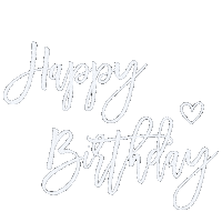 Happy Birthday Sticker