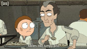Rick And Morty Eating GIF by Adult Swim