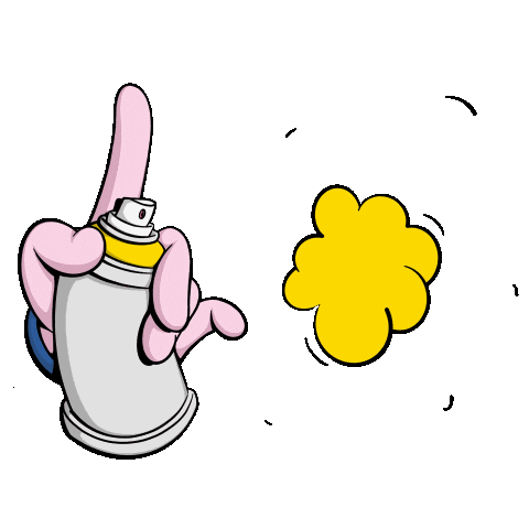 TheoDaoTios giphyupload hand tag graffiti Sticker