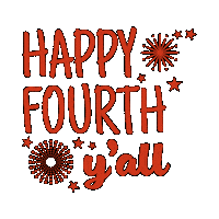 4Th Of July Fireworks Sticker by SoldByMaurice
