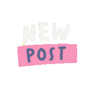 New Post Sticker