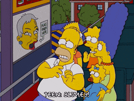 shocked homer simpson GIF