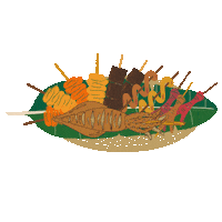 Filipino Streetfood Sticker by Bulilit Kitchen