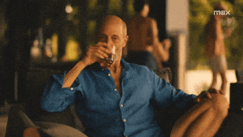 Wink Drinking GIF by HBO Max