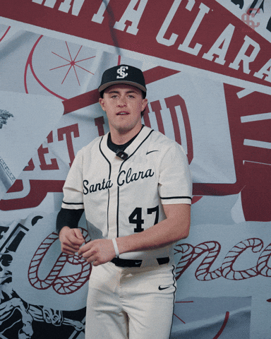Bronco Baseball GIF by Santa Clara Broncos