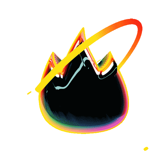 Fire 3D Sticker by VALERIS