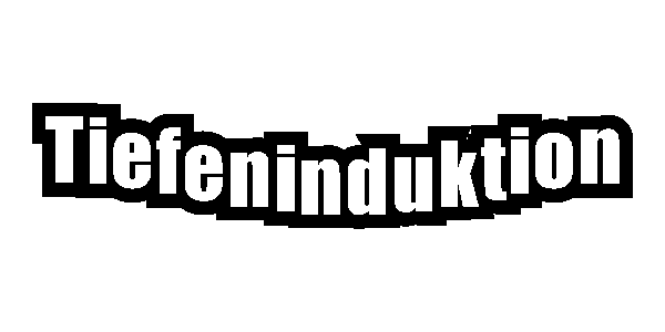 VauQuadrat vauquadrat tiefeninduktion Sticker