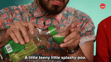 A Little Splash Of Liquor